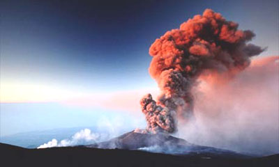 Mount Etna volcano