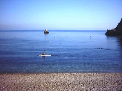 The beach at Mazzar