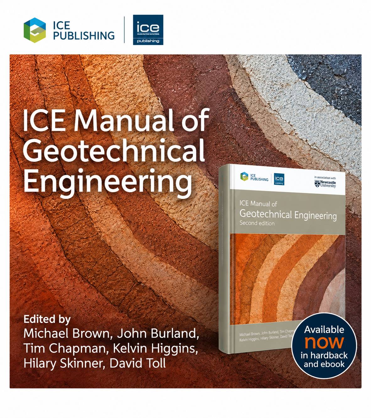 Home The new ICE Manual of Geotechnical Engineering has been published